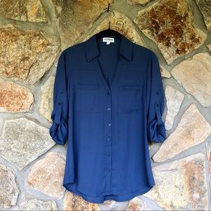 Express Portofino Blouse - Blue